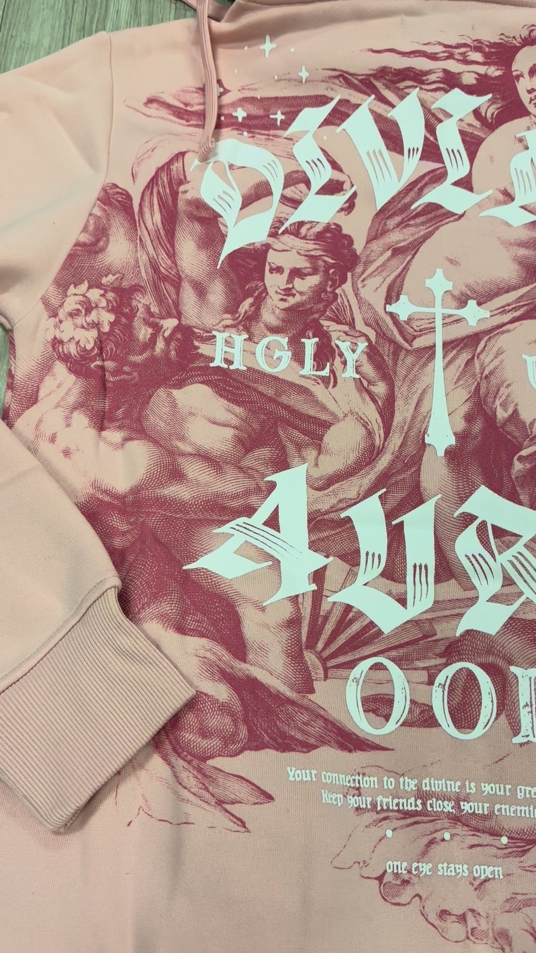 PULLOVER HOODIE UNDRTD UF5603 PINK