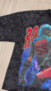 BKYS RO N ROLL CROPPED SHIRT T1522 BLACK