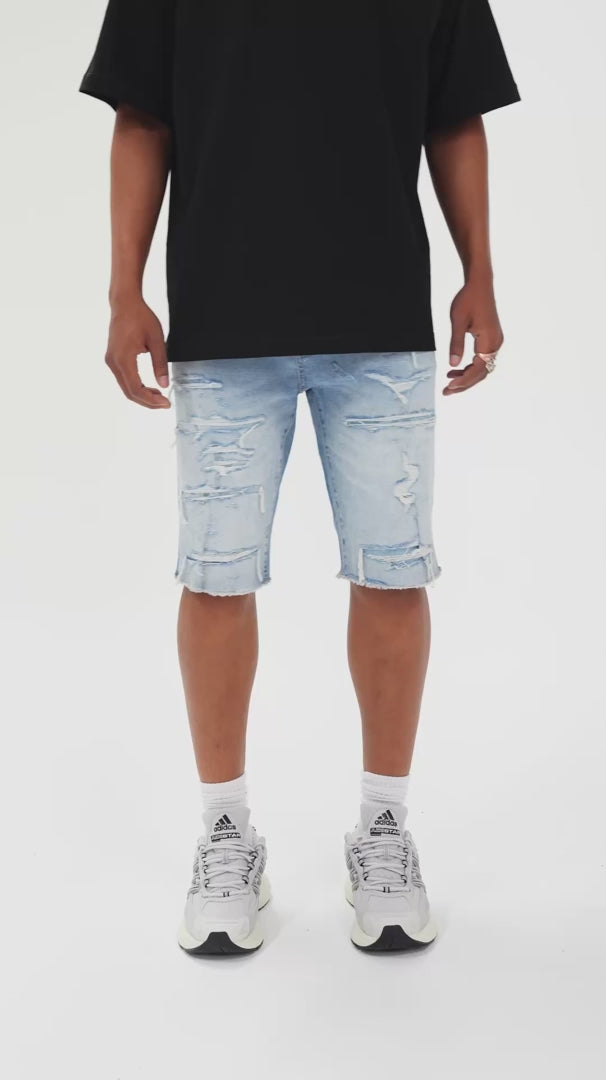 OG - ARLINGTON DENIM SHORTS J3226S Sky Blue