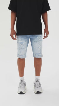 OG - ARLINGTON DENIM SHORTS J3226S Sky Blue