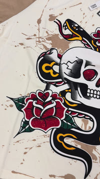 Skull & Love REBEL MINDS Cream 151-145