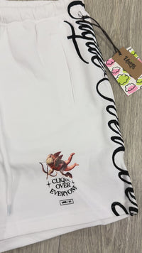 CLIQUE OVER Everyone Shorts WHITEl us5217