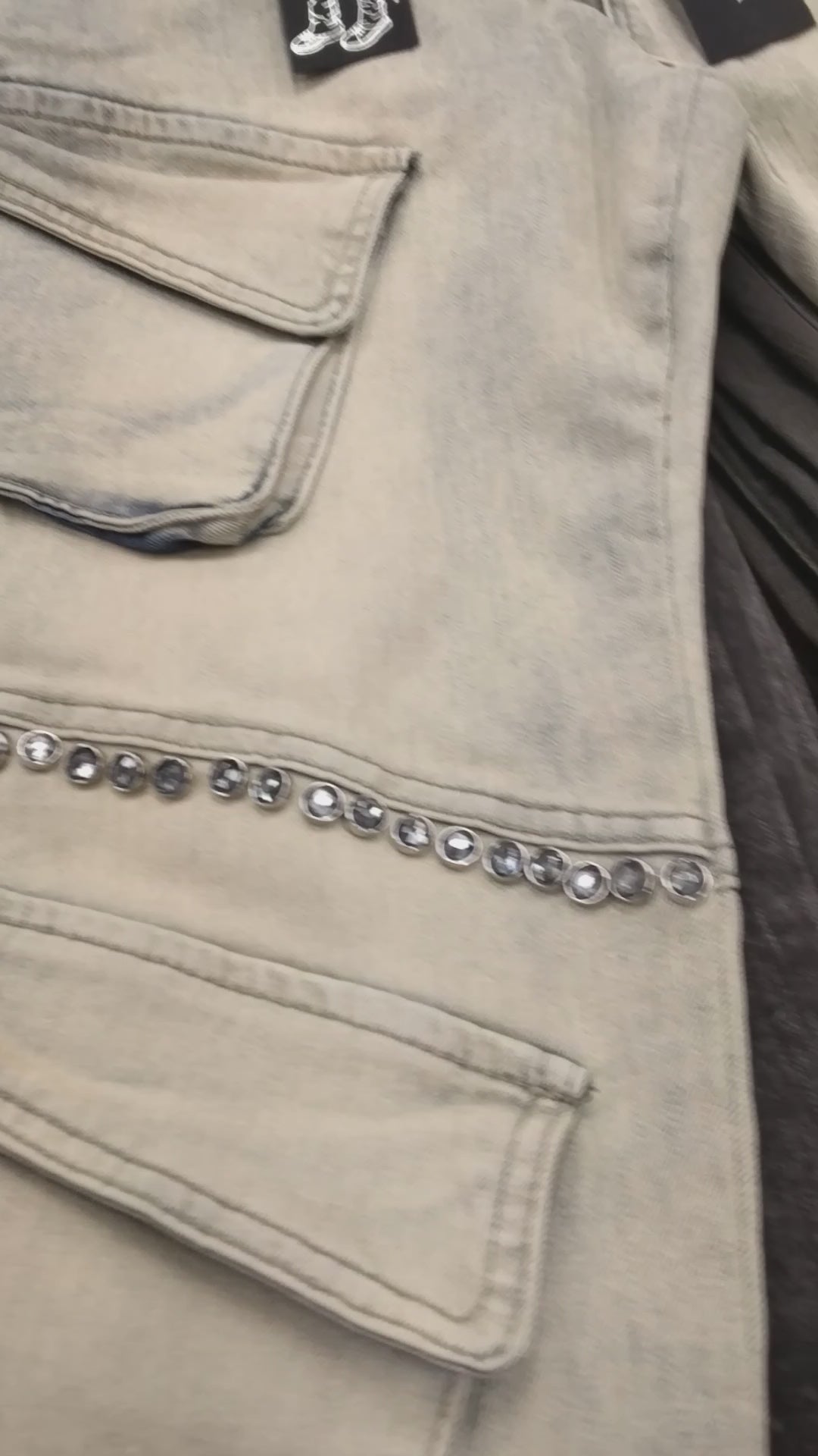 WAIMEA MEN'S STACKED JEANS M8412D Dirty Vintage