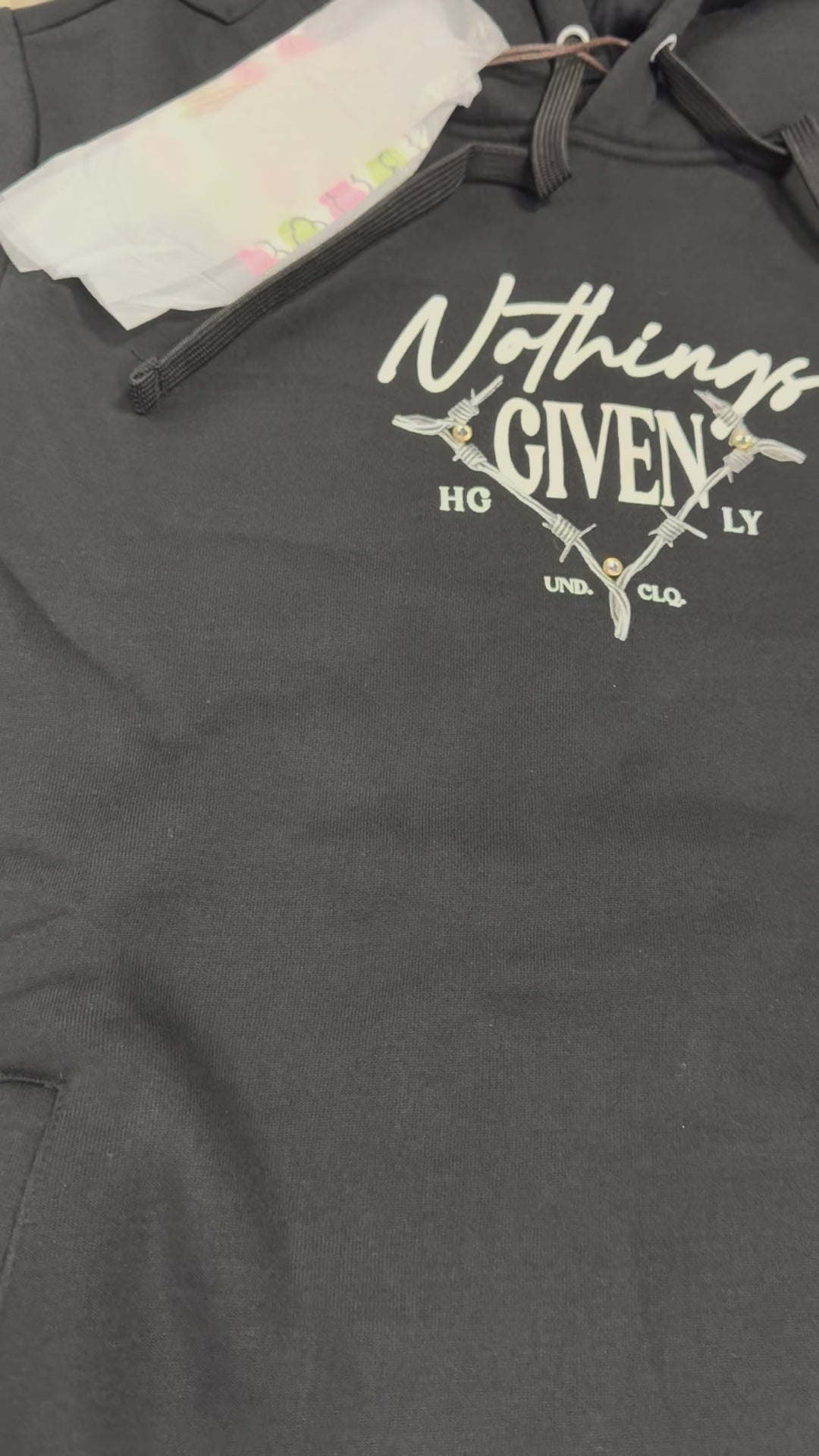 PULLOVER UNDRTD UF5601 BLACK