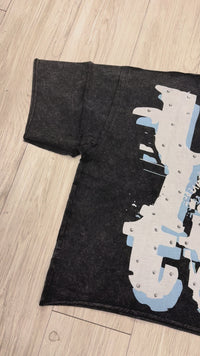 Mercy cropped shirt Black KR602