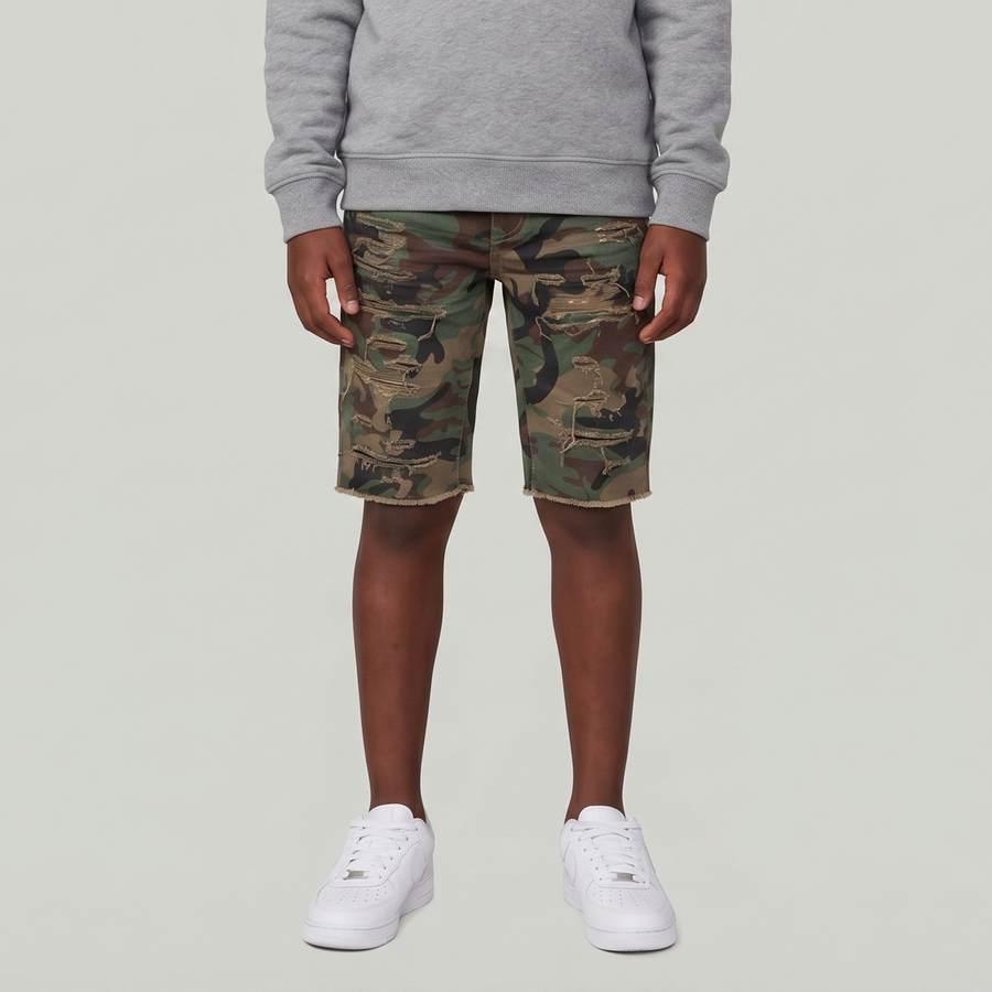 Kids Tulsa Twill Shorts woodland j3219S