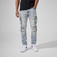 Ice blue cargo denim jeans FOCUS 2401