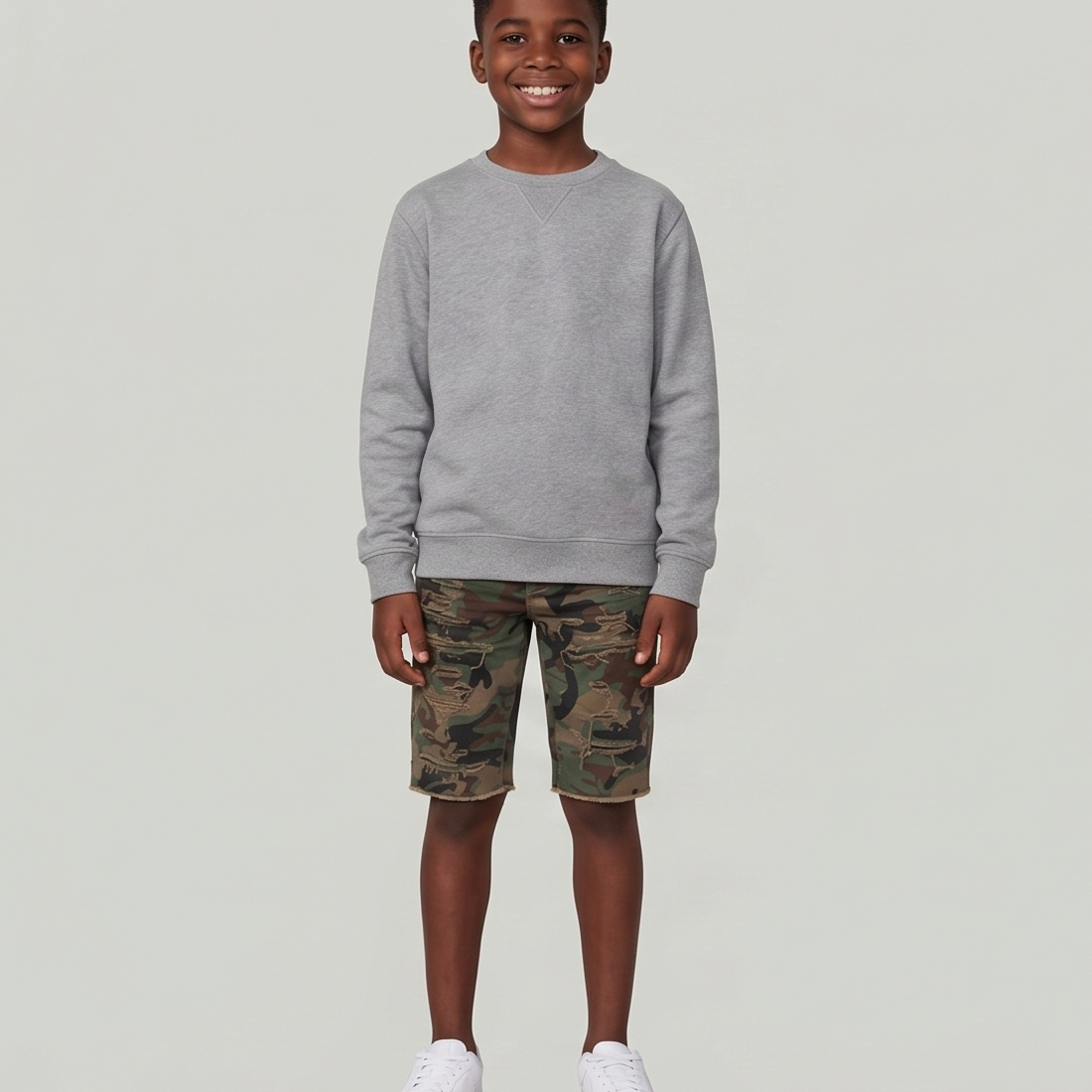 Kids Tulsa Twill Shorts woodland j3219S