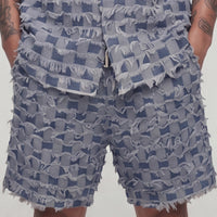Light denim shorts Reason RCF5SM-559