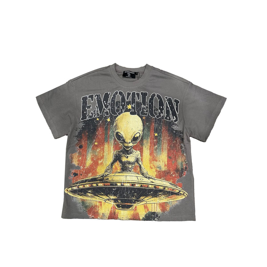 Grey Spaceship Tee