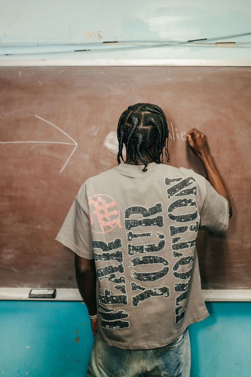 Grey Spaceship Tee