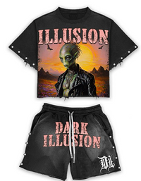 Sunset Alien 2-Piece Set