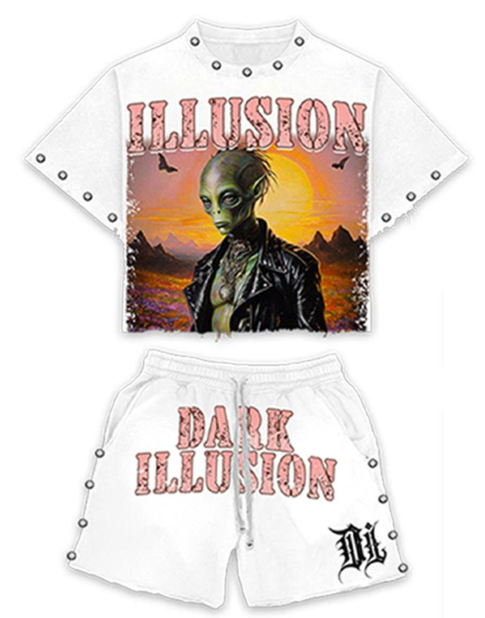 Sunset Alien 2-Piece Set