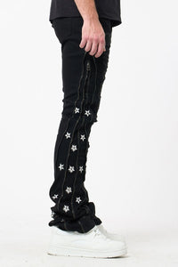 Stacked Denim (M8452D-BK)