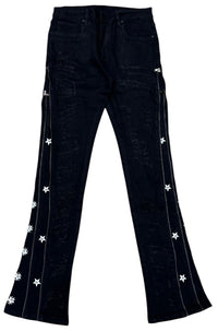 Stacked Denim (M8452D-BK)