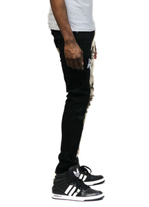 Reed Premium Washed Skinny Half and Half Twill Pants