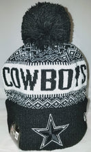 Load image into Gallery viewer, New Era Dallas Cowboys Wintry Pom Beanie