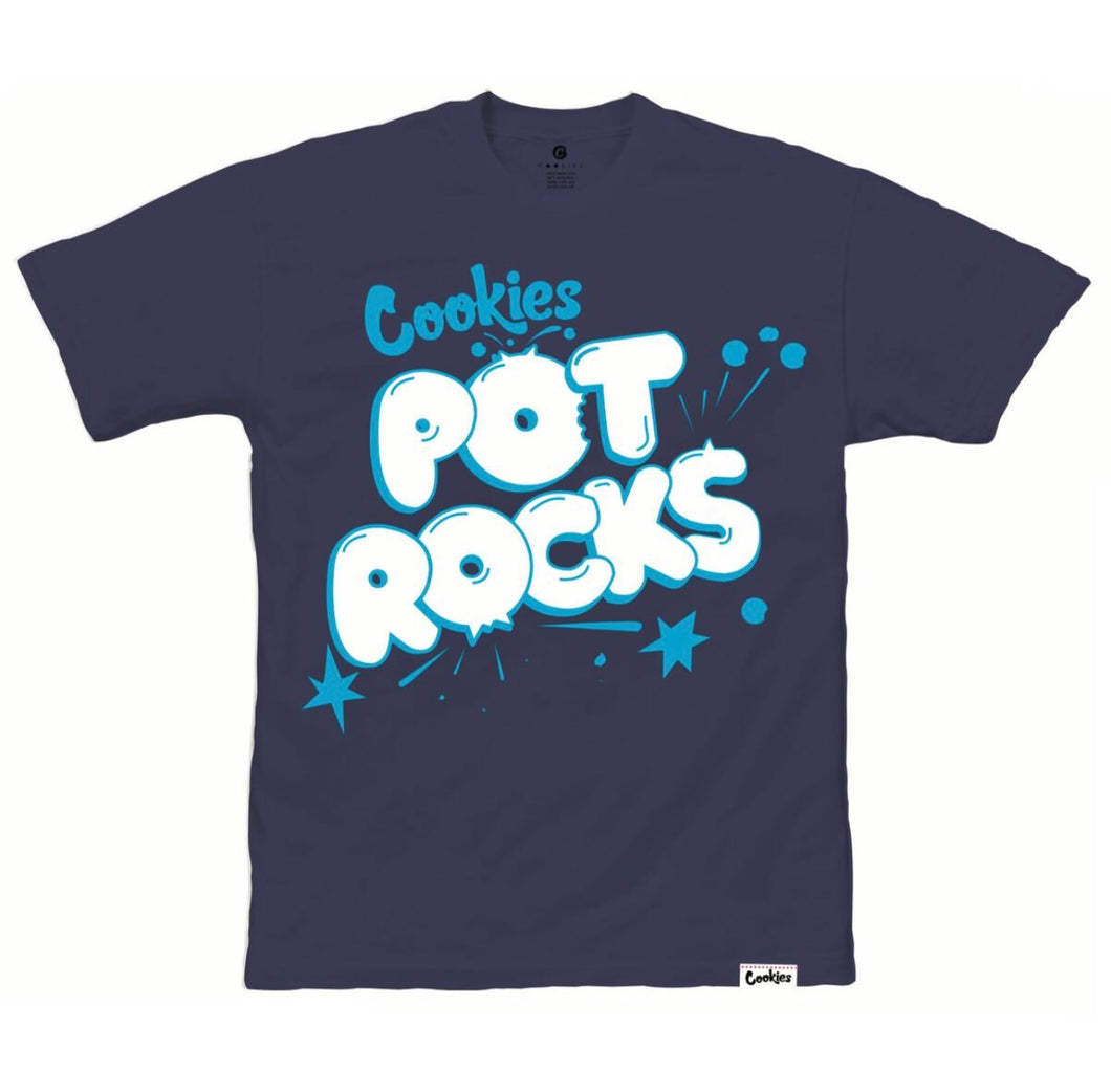 POT ROCKS TEE (Navy)