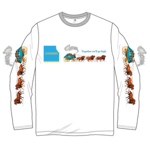 TOGETHER L/S TEE (White)