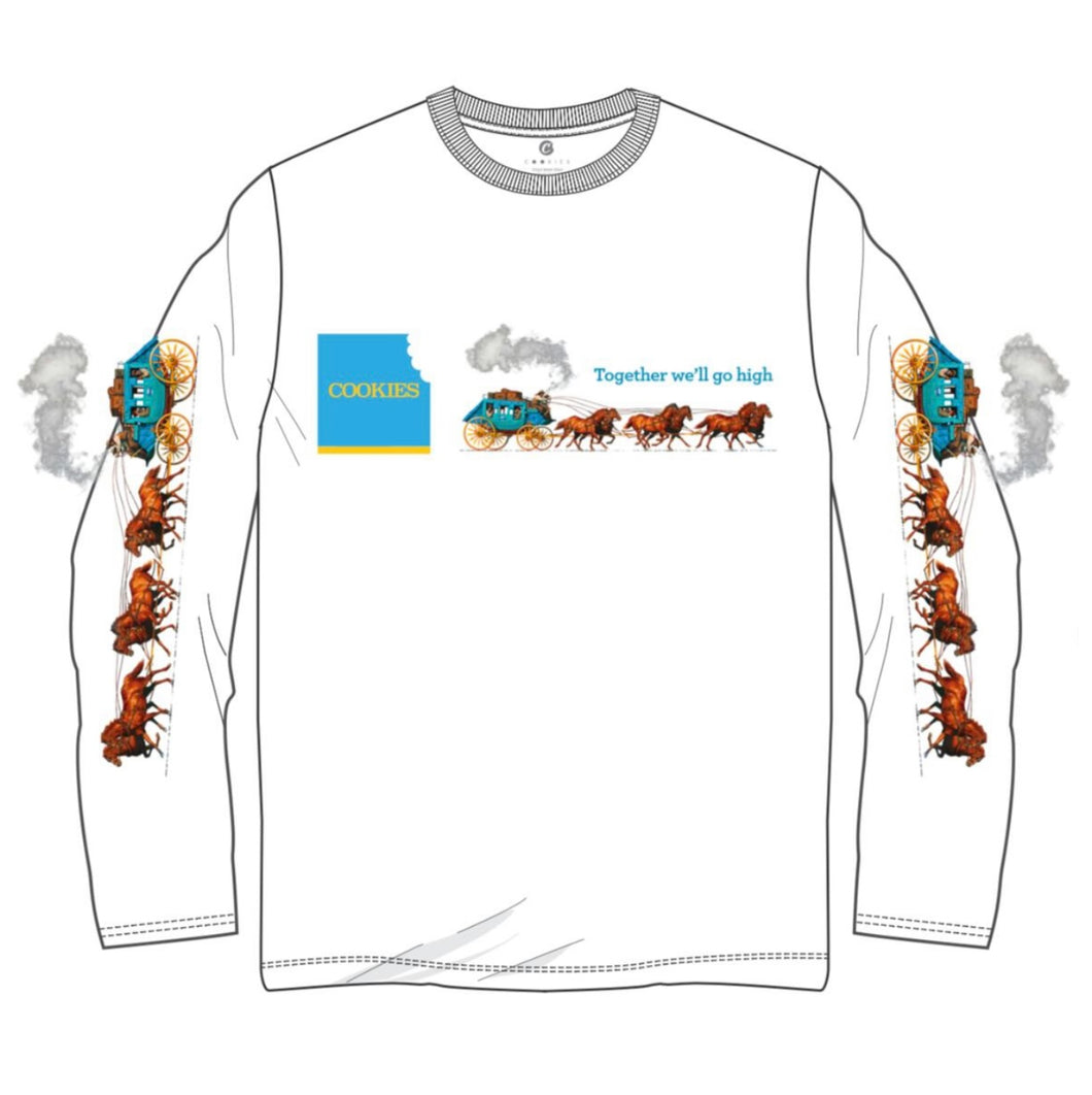TOGETHER L/S TEE (White)