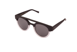 Komono Dreyfuss Matte Black/ Transparent