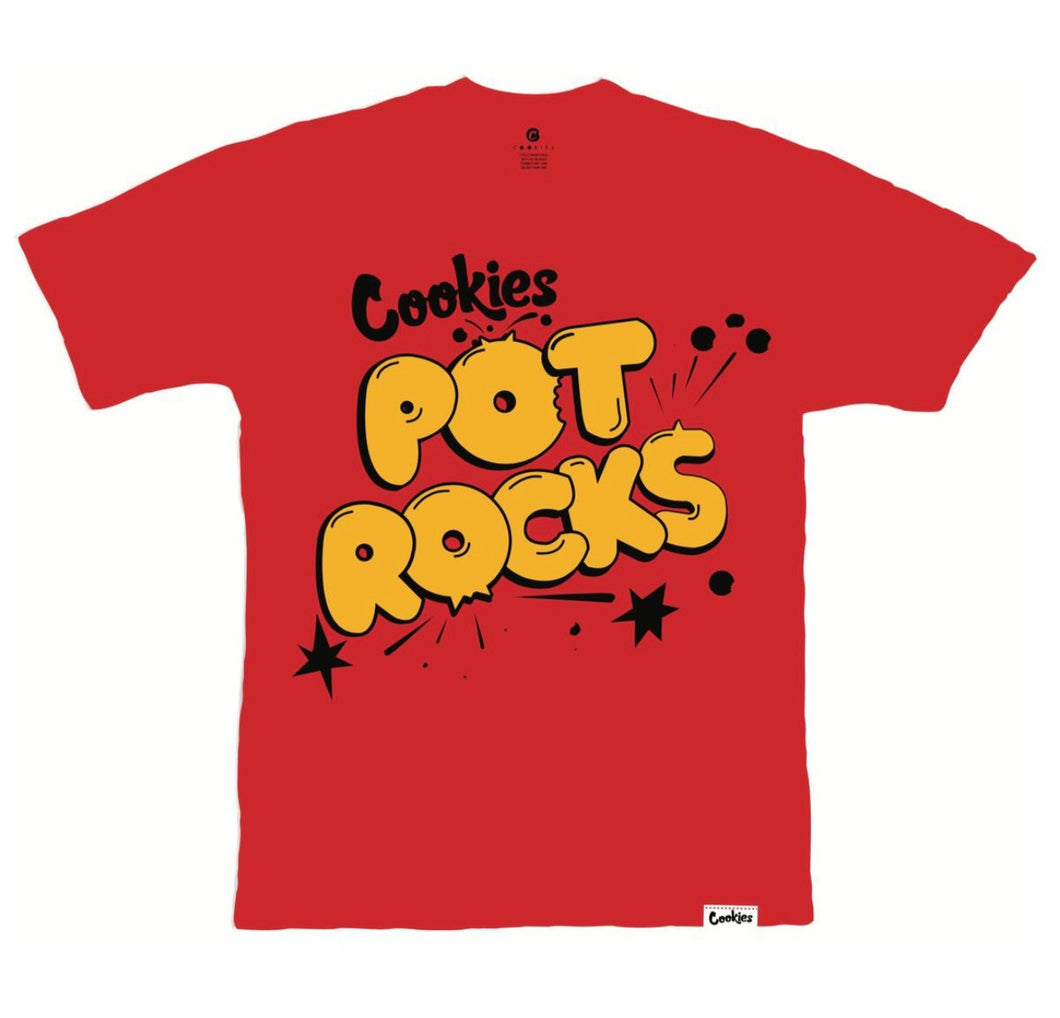 POT ROCKS TEE (Red)