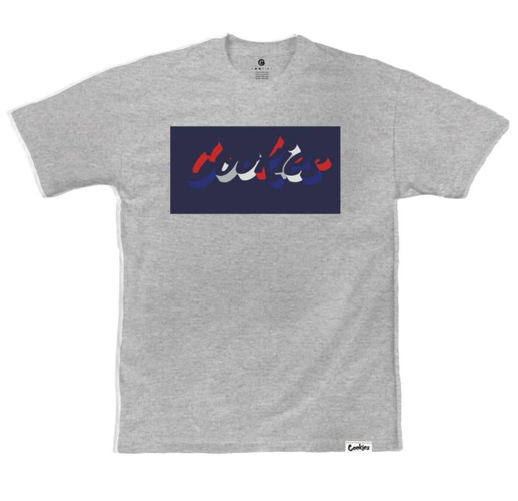 SEARCHLIGHT LOGO BOX TEE (Heather Gray)