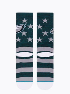 Stance Eagles Banner Socks