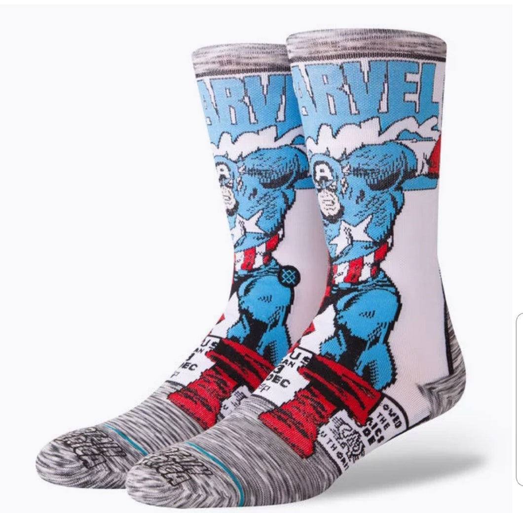 Stance  Captain America Comic Socks