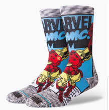 Load image into Gallery viewer, Stance Iron Man Comic Socks