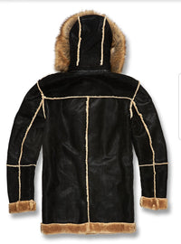 Jordan Craig Denali Shearling Jacket ( Black Coffee)
