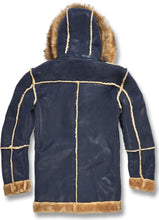 Load image into Gallery viewer, Jordan Craig Denali Shearling Jacket ( Midnight Blue)