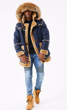 Load image into Gallery viewer, Jordan Craig Denali Shearling Jacket ( Midnight Blue)