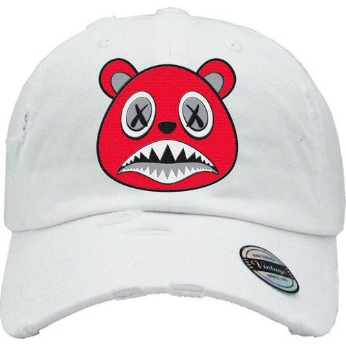 Angry Baws White Dad Hat