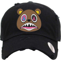 Crazy Baws Black Dad Hat