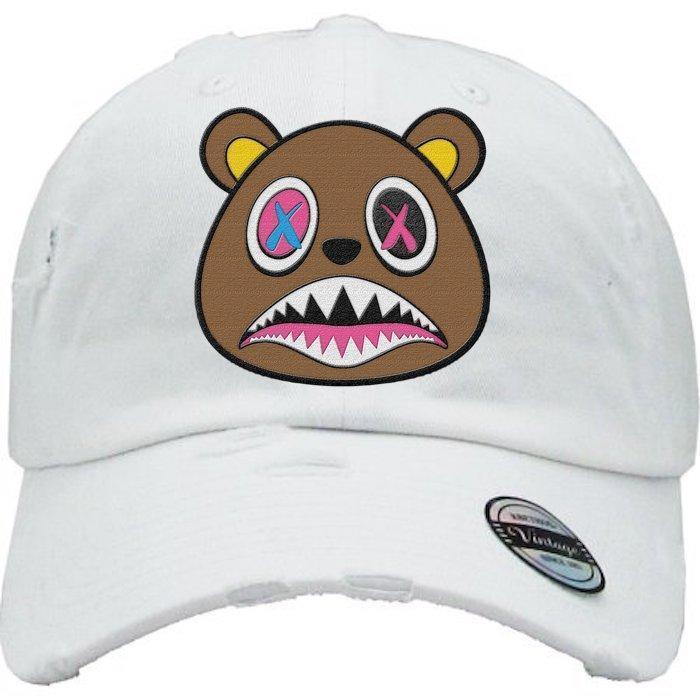 Crazy Baws White Dad Hat