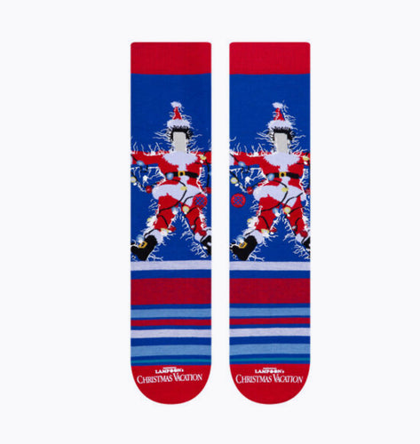 CHRISTMAS VACATION CREW SOCKS stance