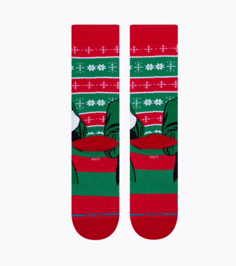 ELF COLD OUTSIDE CREW SOCKS STANCE