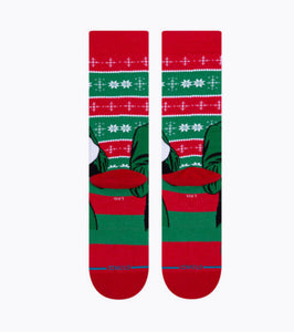 ELF COLD OUTSIDE CREW SOCKS STANCE