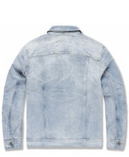 Load image into Gallery viewer, JORDAN CRAIG HAMILTON DENIM TRUCKER JACKET (LIGHTNING BLUE)