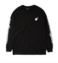 Load image into Gallery viewer, The hundreds Solid Bomb Crest LS T-Shirt black