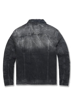 HAMILTON DENIM TRUCKER JACKET (INDUSTRIAL BLACK)