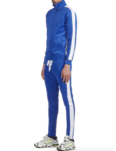 Rebel minds tracksuit royal/white