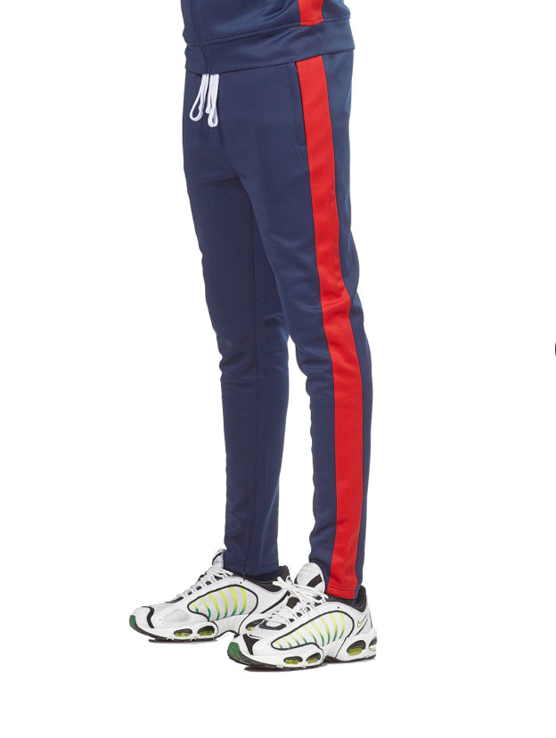 Track pants Navy/Red REBEL MINDS