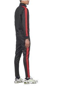 Tracksuit Black/Red REBEL MINDS