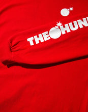 Load image into Gallery viewer, The hundreds Solid Bomb Crest LS T-Shirt red
