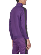 Load image into Gallery viewer, Track suit Purple/Black REBEL MINDS