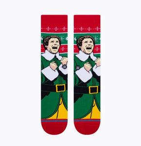 ELF COLD OUTSIDE CREW SOCKS STANCE