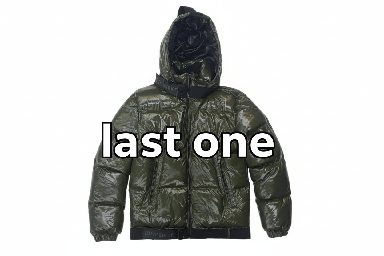 8th Dstrkt Bubble Jacket Olive | upstairs