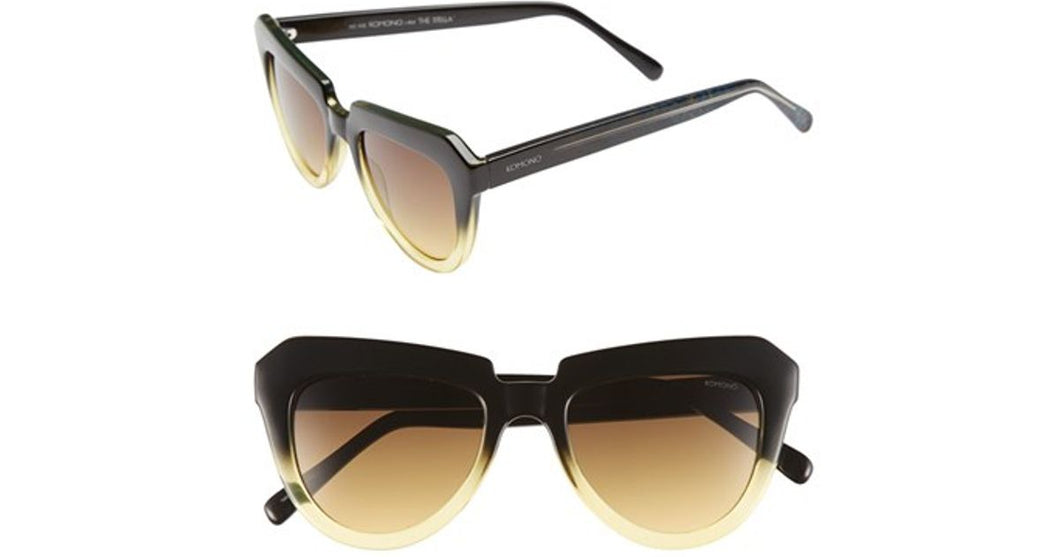 Women's Black 'stella' Sunglasses - Expressionist